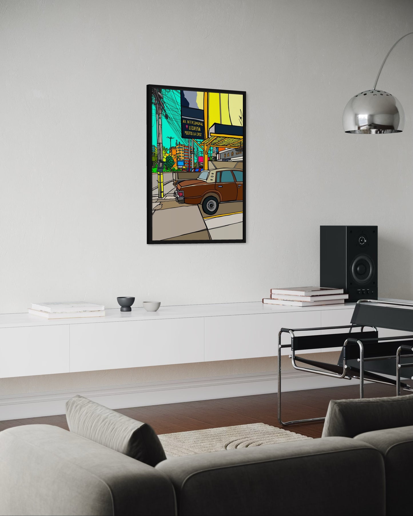 “Avenida Principal in Lechería, Venezuela”