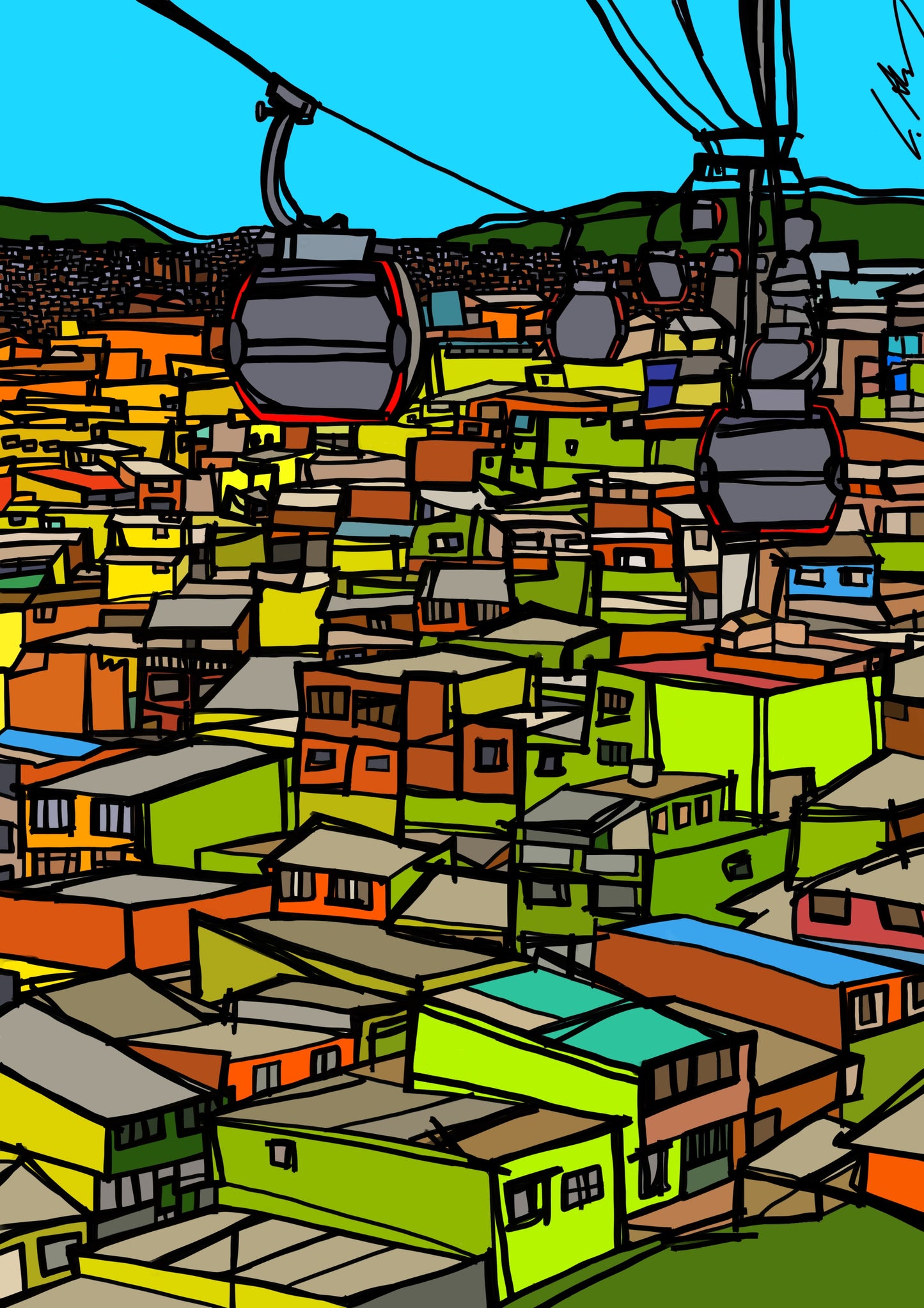“Ciudad Bolívar Neighborhood in Bogotá, Colombia”