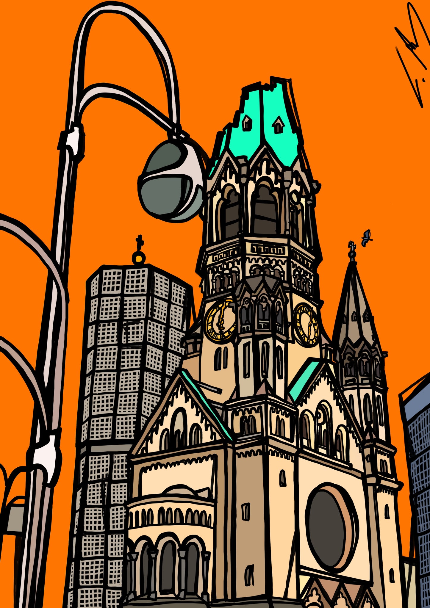 "Memorial Church in Berlin, Germany"