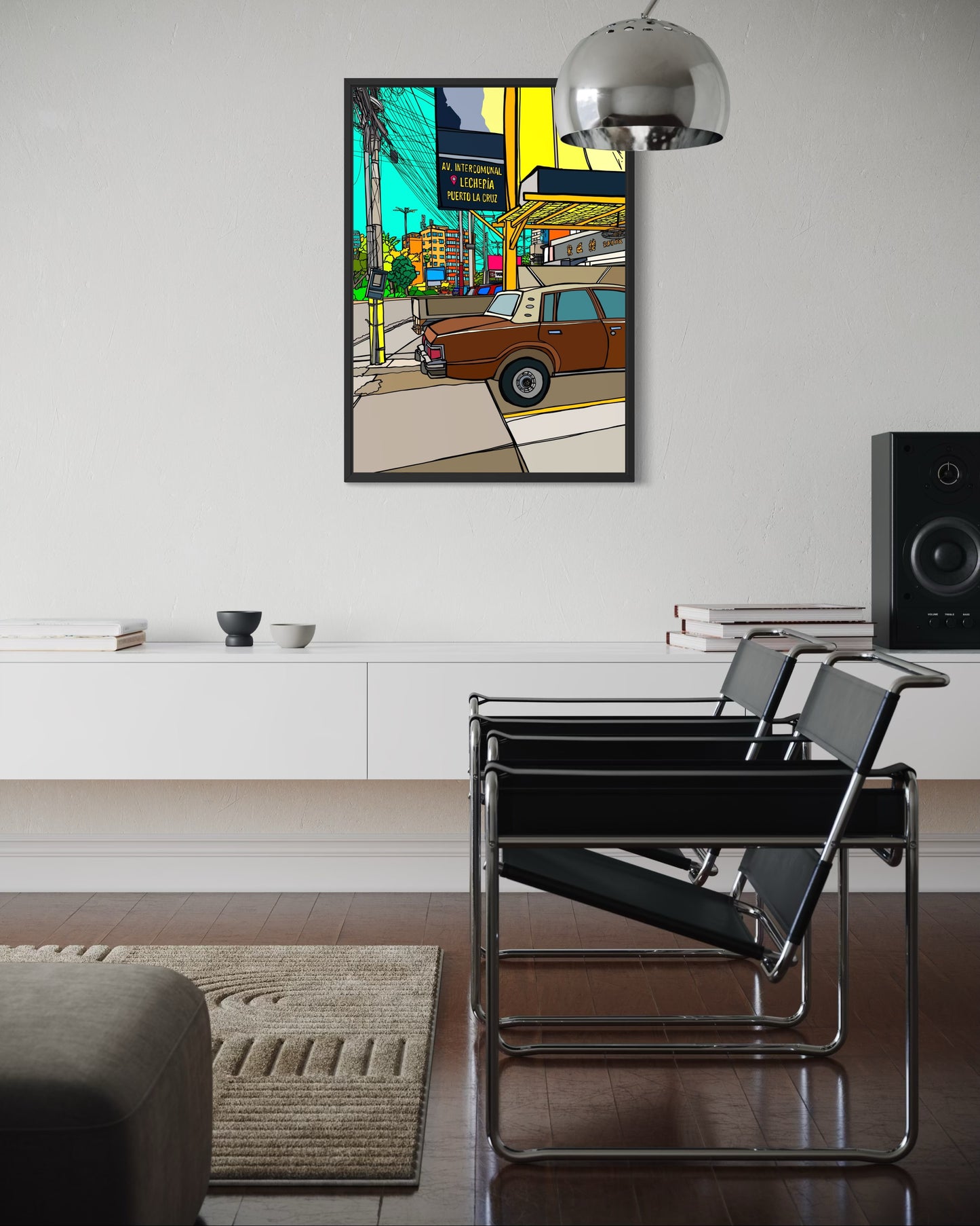 “Avenida Principal in Lechería, Venezuela”