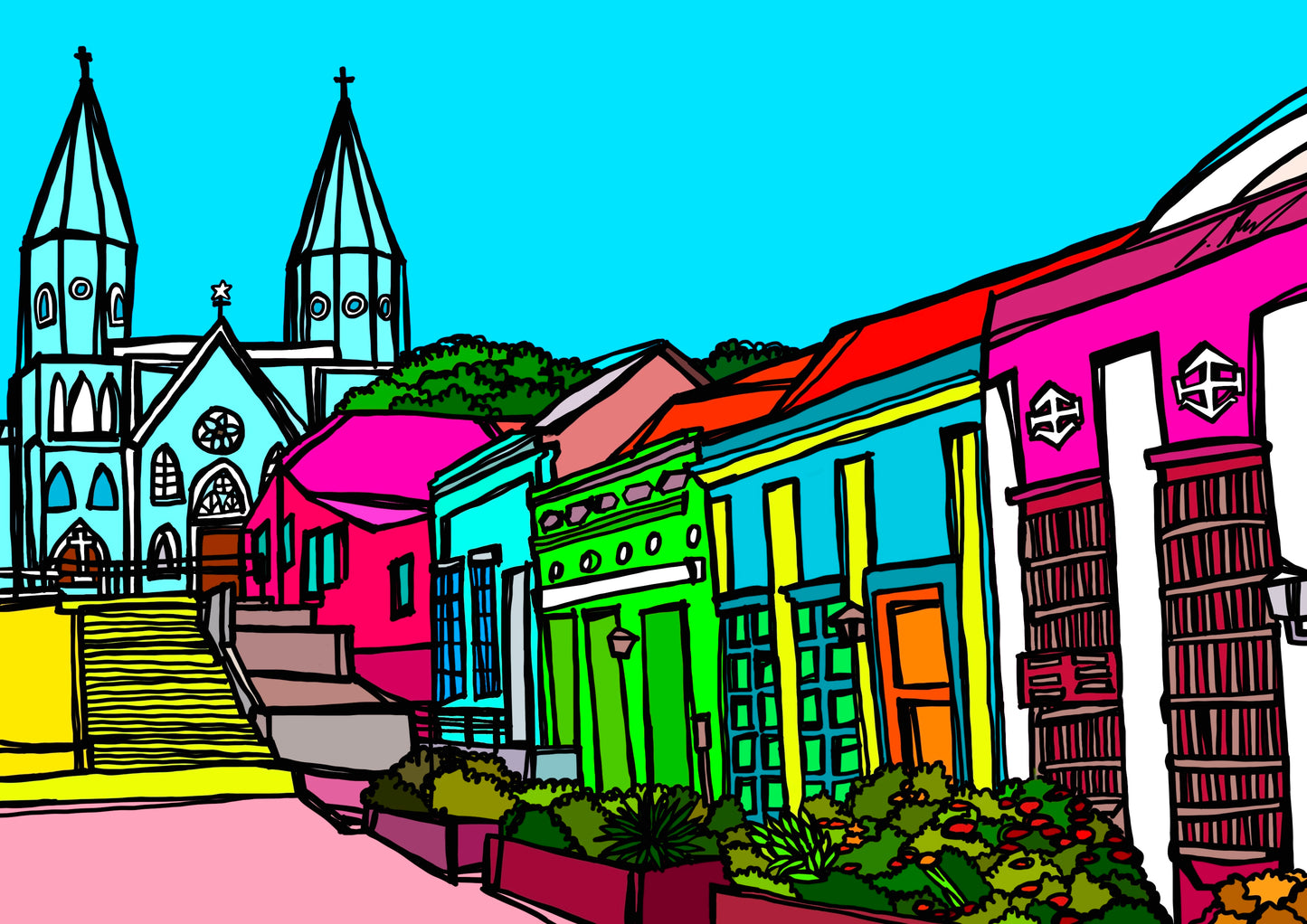 "Santa Lucia Church in Maracaibo, Venezuela"