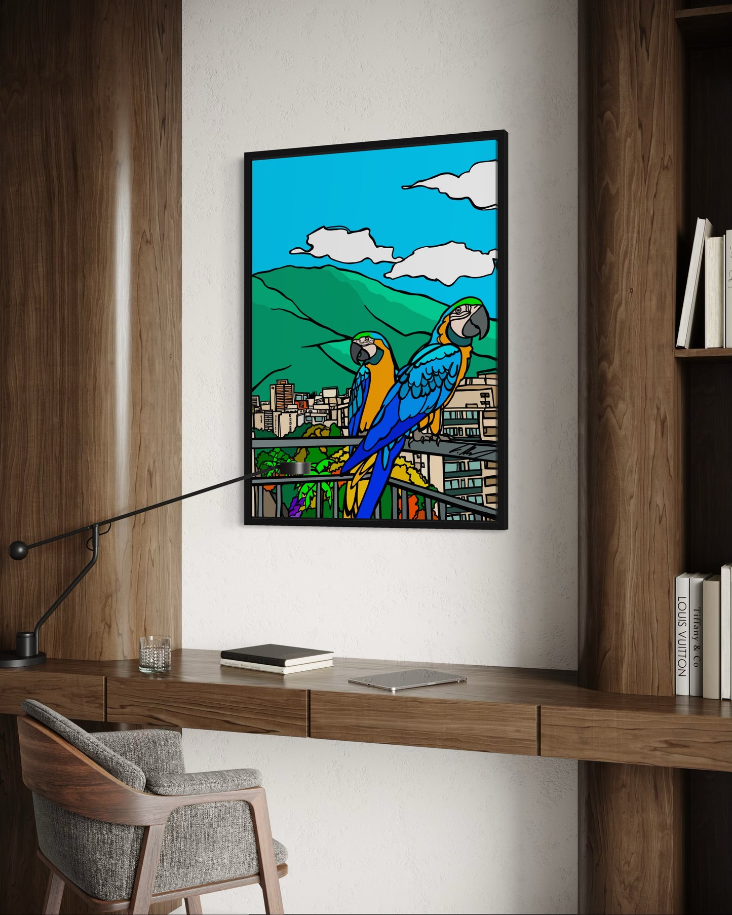 "The Parrots of Caracas, Venezuela"