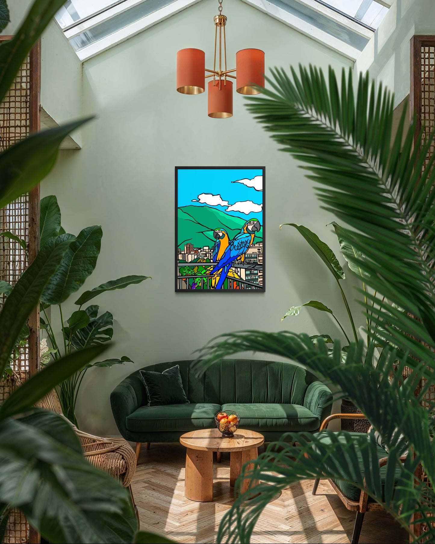 "The Parrots of Caracas, Venezuela"