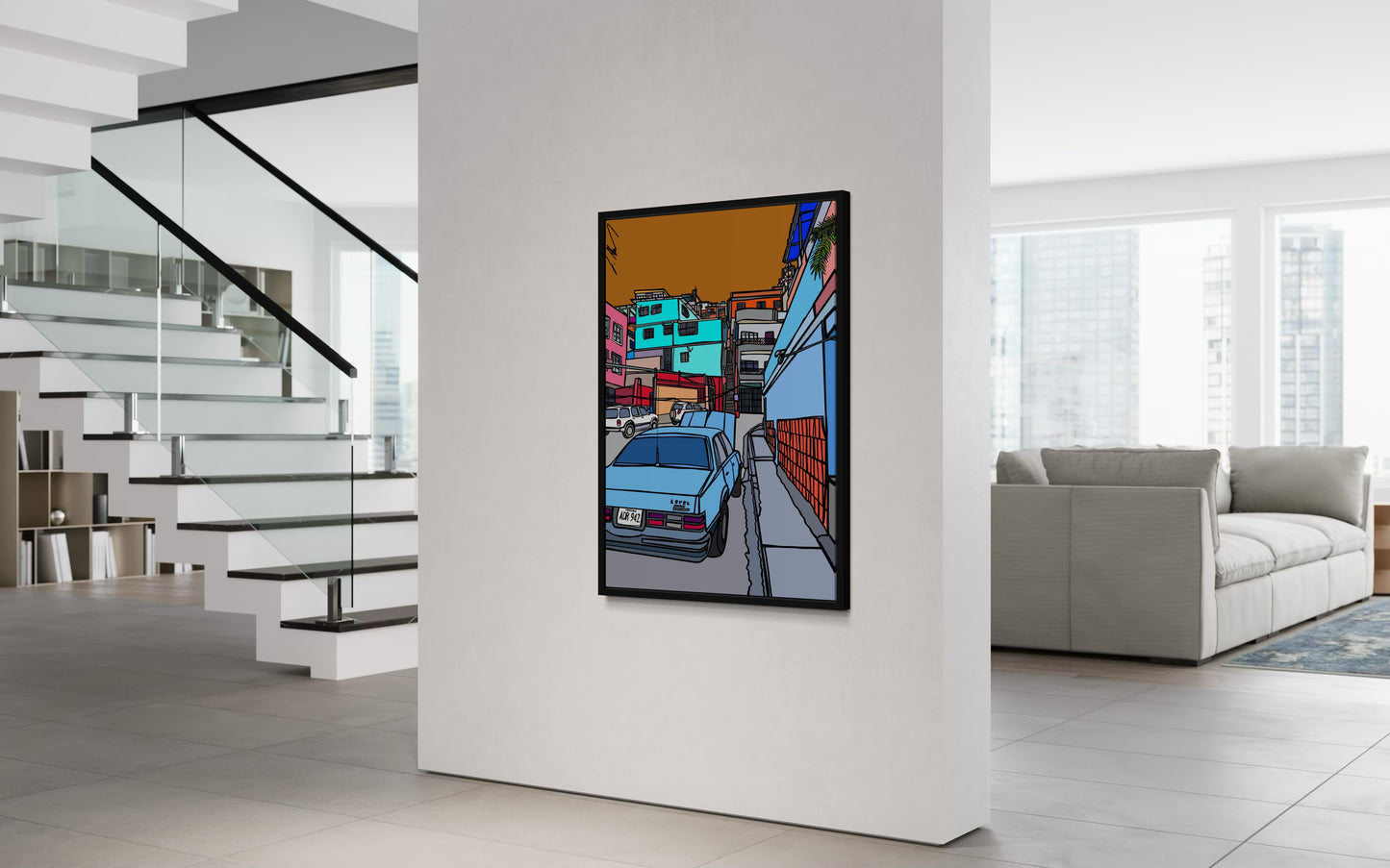 “Barrio Petare in Caracas, Venezuela”