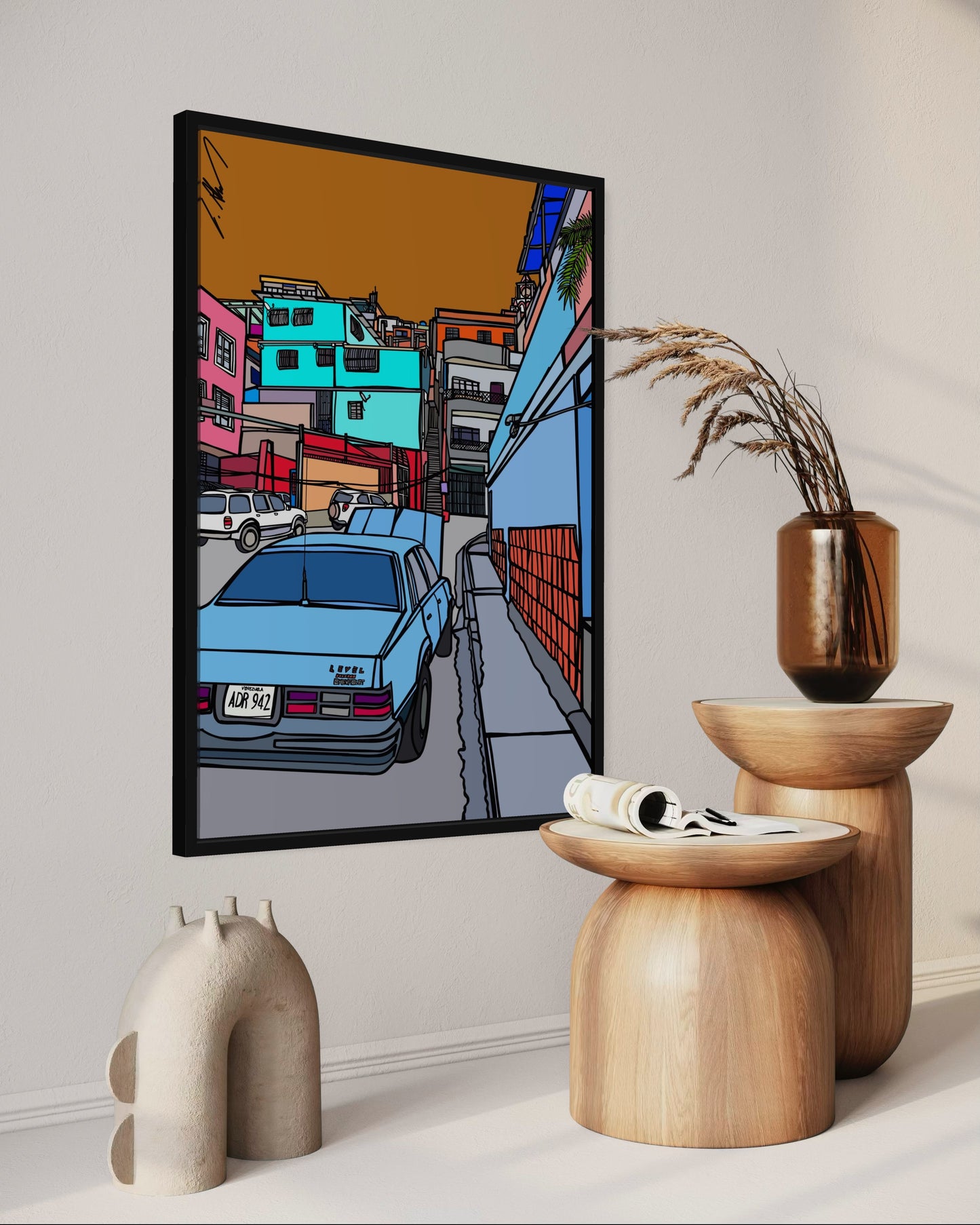 “Barrio Petare in Caracas, Venezuela”