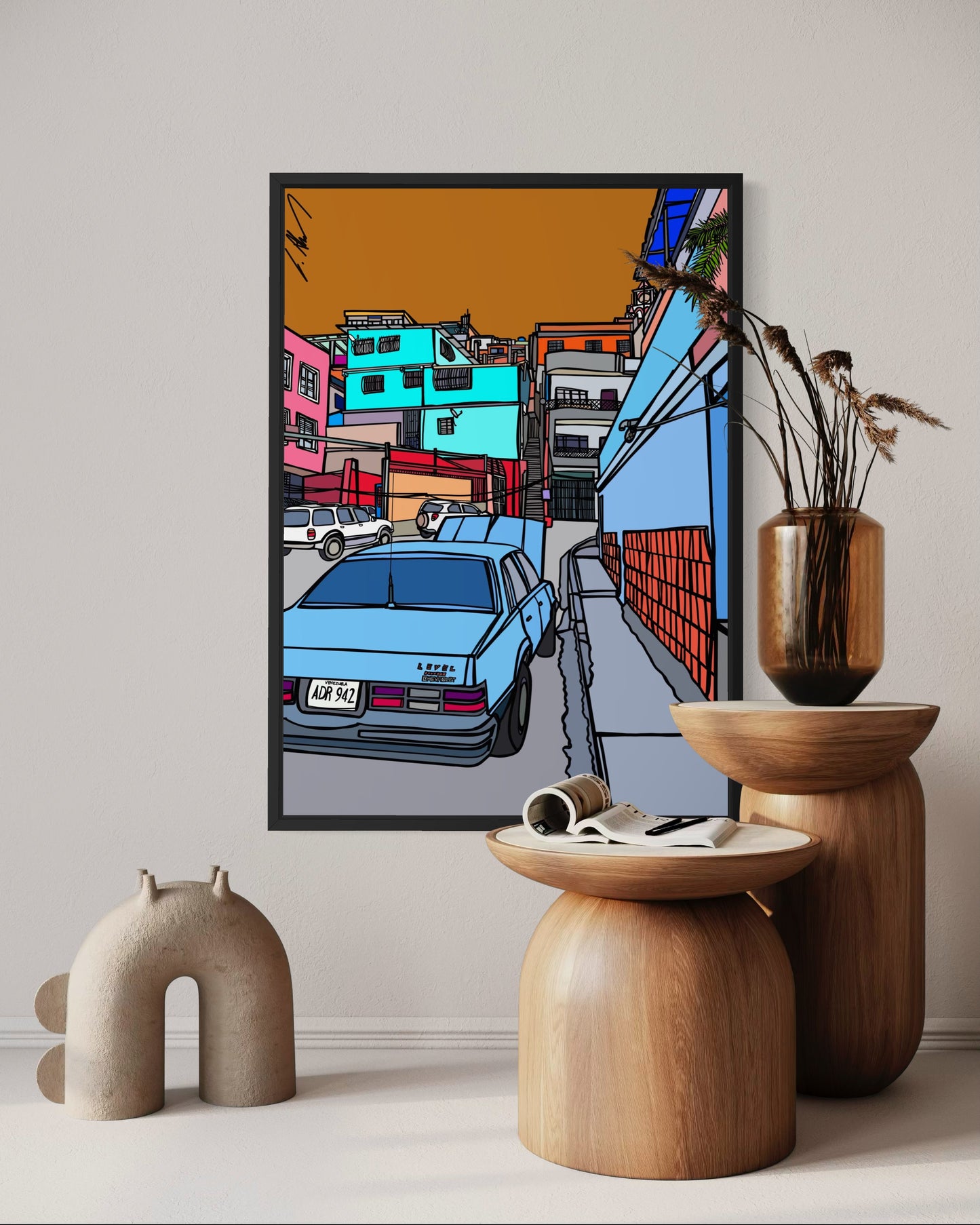 “Barrio Petare in Caracas, Venezuela”